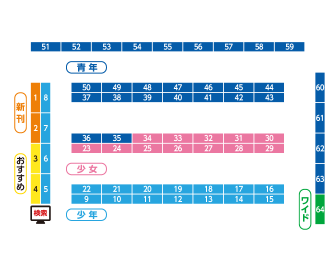 コミック詳細 快活club 407号熊谷石原店 コミック検索サービス なびコミ